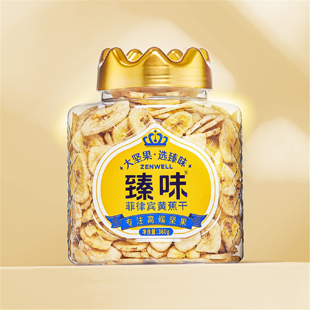 皇家罐装-菲律宾黄蕉干 360g